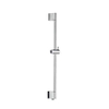 Hotbath Mate Glijstang - 90cm - geïntegreerde waterinlaat - rond - kunststof - hoogglans chroom SW12574