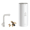 Grohe Red New keukenkraan mono met L-uitloop met L-size boiler RVS SW108067 Grohe Red New keukenkraan mono met L-uitloop met L-size boiler RVS SW108067