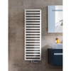 Zehnder Quaro radiateur sèche-serviettes 183.5x60cm 966watt acier blanc brillant SW48126
