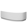 Riho Lyra Tablier de baignoire 140cm acrylique pour baignoire d'angle droite Blanc brillant 311335