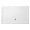 Crosswater Showertray receveur de douche bas - 150x70x3.5cm - Rectangulaire - acrylique - blanc SW104424