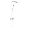Grohe Rainshower SmartActive 310 mono rond douchesysteem met douchethermostaat m. rainshower hoofddouche + SmartActive handdouche 130 chroom moon white SW472412 Grohe Rainshower SmartActive 310 mono rond douchesysteem met douchethermostaat m. rainshower hoofddouche + SmartActive handdouche 130 chroom moon white SW472412