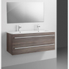 Adema Bella badmeubelset 99x45.5x50cm met overloop met spiegel hout SW20772