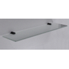 Wiesbaden Ida planchet 52x14cm glas met bevestiging zwart SW110931 Wiesbaden Ida planchet 52x14cm glas met bevestiging zwart SW110931