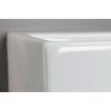 Duravit Vero Air lavabo - 80x47x16.5cm - sans trou de robinet - dessous rectifié - blanc SW157000