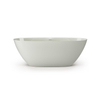 Zeza Element Baignoire îlot- 175x76x60cm - solid surface - vert brillant SW1208807