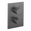 Crosswater MPRO Crossbox Mitigeur de douche encastré - thermostatique - 3 fonctions - slate (gunmetal) SW928107