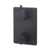Wiesbaden Caral afbouwdeel thermostatisch zwart SW158719 Wiesbaden Caral afbouwdeel thermostatisch zwart SW158719