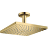 Hansgrohe Raindance E hoofddouche - 30x30cm - polished gold optic (goud) SW1382831