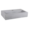 Differnz Flat Lavabo WC béton gris clair 38 x 24 x 8 cm SW705269