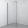 Saniclass Sidewing 100cm inloopdouche met 40cm zijwand chroom profiel en helder glas SW788