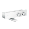 Hansgrohe Showertablet mitigeur thermostatique 350 avec bec verseur 19,5 cm blanc/chrome SW157107 Hansgrohe Showertablet mitigeur thermostatique 350 avec bec verseur 19,5 cm blanc/chrome SW157107