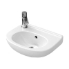 Villeroy & boch O.novo fontein 36x27,5 kraangat links wit SW156600 Villeroy & boch O.novo fontein 36x27,5 kraangat links wit SW156600