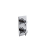 Saniclass Brauer inbouw douchekraan thermostaat 3-weg omstel chroom SW107405 Saniclass Brauer inbouw douchekraan thermostaat 3-weg omstel chroom SW107405