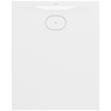 Villeroy & Boch Ecora douchebak - 100x80x3.5cm - afvoer korte zijde - white alpine (wit) SW1558948