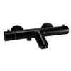 Xellanz Rio thermostatische badmengkraan 15 cm mat zwart SW161920