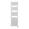 Sanicare Lumara Elektrische Radiator - 170x50cm - 1026W - zilvere thermostaat - rechtsonder - wifi - aluminium - mat wit SW1581498