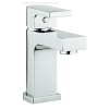 Crosswater Planet Wastafelkraan - 1 gats - met klikwaste - hoogglans chroom SW73307