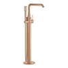 Grohe Essence New afbouwdeel voor vrijstaande badkraan met omstel met draaibare uitloop 27.7cm met handdouche en doucheslang 125cm brushed warm sunset SW98811 Grohe Essence New afbouwdeel voor vrijstaande badkraan met omstel met draaibare uitloop 27.7cm met handdouche en doucheslang 125cm brushed warm sunset SW98811