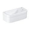 Grohe Euro fontein 1 kraangat met overloop 37x18cm wit SW197129 Grohe Euro fontein 1 kraangat met overloop 37x18cm wit SW197129