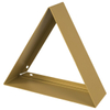 Duraline Schap Driehoek Metaal 1.5mm 32x28x10cm Ong.Messing SW420483 Duraline Schap Driehoek Metaal 1.5mm 32x28x10cm Ong.Messing SW420483
