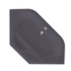 Xenz NewGuinea baignoire d’angle 140x140cm avec pieds sans vidage Acrylique Anthracite mat SW103507 Xenz NewGuinea baignoire d’angle 140x140cm avec pieds sans vidage Acrylique Anthracite mat SW103507
