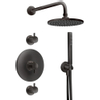 Xenz Duero Set de douche à encastrer thermostatique avec partie encastrable et set douchette noir mat SW105555 Xenz Duero Set de douche à encastrer thermostatique avec partie encastrable et set douchette noir mat SW105555