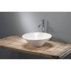 Royal Plaza Latona opzetwastafel conisch 42x42x4 zonder overloop met plug wit SW156765 Royal Plaza Latona opzetwastafel conisch 42x42x4 zonder overloop met plug wit SW156765