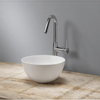Royal plaza Legato vasque à poser 24x24x12cm ronde sans trop-plein blanc SW158436