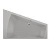 Xenz Palau ligbad 180x130x46cm met poten zonder afvoer Acryl Cement Mat SW103488 Xenz Palau ligbad 180x130x46cm met poten zonder afvoer Acryl Cement Mat SW103488