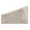 Xenz Palau ligbad 180x130x46cm met poten zonder afvoer Acryl Crème Mat SW103480 Xenz Palau ligbad 180x130x46cm met poten zonder afvoer Acryl Crème Mat SW103480
