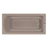 Xenz Bodysize ligbad 170x90x45cm met poten zonder afvoer Acryl Klei Mat SW103416
