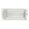 Xenz Bodysize ligbad 180x90x45cm met poten zonder afvoer Acryl Edelweiss Mat SW103422