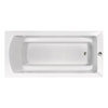 Xenz Bodysize ligbad 170x90x45cm met poten zonder afvoer Acryl wit Hoogglans SW103410