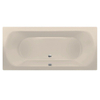Xenz Lagoon ligbad 190x90x50cm met poten zonder afvoer Acryl Crème Mat SW103407
