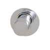 Brauer Chrome Edition Robinet d'arrêt encastrable ColdStart bouton rond avec plaque ronde 6.5cm chrome poli SW63926