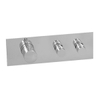 Saniclass Brauer Inbouwthermostaat ronde knop en 1 rechthoek achterplaat 35x11cm inclusief 2 stopkranen chroom SW63932 Saniclass Brauer Inbouwthermostaat ronde knop en 1 rechthoek achterplaat 35x11cm inclusief 2 stopkranen chroom SW63932