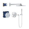 Grohe Grohtherm SmartControl doucheset rond met SmartBox hoofddouche, handdouche chroom en thermostaatkraan SW108047 Grohe Grohtherm SmartControl doucheset rond met SmartBox hoofddouche, handdouche chroom en thermostaatkraan SW108047