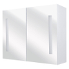 Differnz Sotto spiegelkast 73x58x15cm met LED verlichting wit SW204238 Differnz Sotto spiegelkast 73x58x15cm met LED verlichting wit SW204238