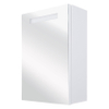 Differnz Sotto spiegelkast 56x70x15cm met LED verlichting en stopcontact wit SW204239 Differnz Sotto spiegelkast 56x70x15cm met LED verlichting en stopcontact wit SW204239