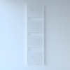 Throne Bathrooms Exclusive line 2.0 radiator 50x180cm 844watt recht middenaansluiting wit SW204495