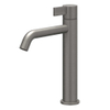 IVY Pact Mitigeur de lavabo - sur gorge - hauteur moyenne - coldstart - metal black brossé PVD SW1030818