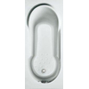 Plieger Vigo baignoire solo 160x70x37cm acrylique avec pieds blanc 0942495