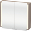 Duravit Ketho Spiegelkast 80x18x75cm rechthoek met verlichting dimbaar IP44 LED Basalt 0300810 Duravit Ketho Spiegelkast 80x18x75cm rechthoek met verlichting dimbaar IP44 LED Basalt 0300810