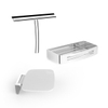 Royal Plaza Zelkova douche accessoireset 3 delig chroom SW207702 Royal Plaza Zelkova douche accessoireset 3 delig chroom SW207702
