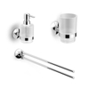 Royal Plaza Inala wastafel accessoireset 3 delig chroom SW207685 Royal Plaza Inala wastafel accessoireset 3 delig chroom SW207685