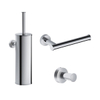 Hotbath Cobber toilet accessoireset 3 delig rose goud SW207652 Hotbath Cobber toilet accessoireset 3 delig rose goud SW207652