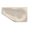 Xenz Fiji baignoire sans panneau 160x90cm droite avec pieds sans vidage Acrylique Crème mat SW103297 Xenz Fiji baignoire sans panneau 160x90cm droite avec pieds sans vidage Acrylique Crème mat SW103297