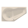 Xenz Fiji baignoire sans panneaux 160x90cm gauche avec pieds sans vidage Acrylique Crème mat SW103287 Xenz Fiji baignoire sans panneaux 160x90cm gauche avec pieds sans vidage Acrylique Crème mat SW103287