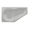 Xenz Fiji ligbad 160x90x48cm links met poten zonder afvoer Acryl Cement Mat SW103285 Xenz Fiji ligbad 160x90x48cm links met poten zonder afvoer Acryl Cement Mat SW103285